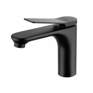 Изображение товара Современный черный матовый смеситель для раковины Wonzon & Woghand WW-XH-010-MB