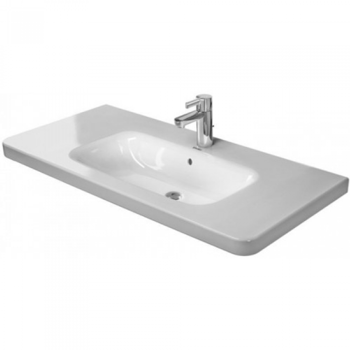 Изображение товара Раковина Duravit Durastyle 2320100000 100x44 см, белая, с переливом, стандарт