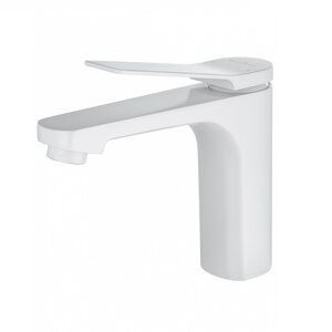 Изображение товара Смеситель для раковины Wonzon & Woghand WW-XH-013-MW, цвет белый матовый