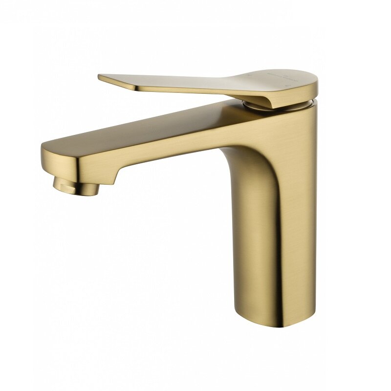 Изображение товара Смеситель для раковины Wonzon & Woghand WW-XH-013-BG золото брашированное