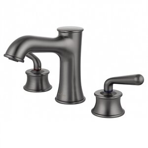 Изображение товара Смеситель для раковины Wonzon & Woghand Steam темный графит 5 лет гарантия