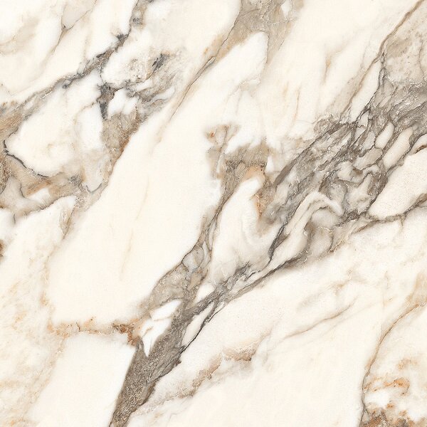 Изображение товара Керамогранит Laparet Calacatta Bronze белый полированный 60x60
