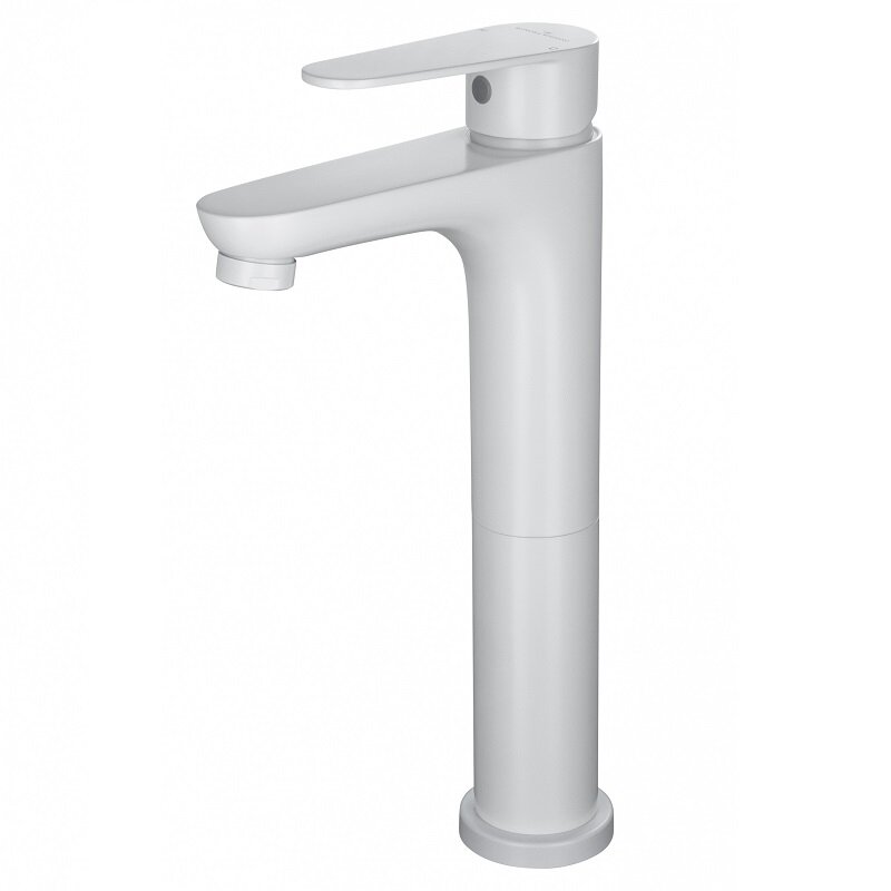 Изображение товара Смеситель для раковины Wonzon & Woghand Alfa WW-A40232-MW белый матовый