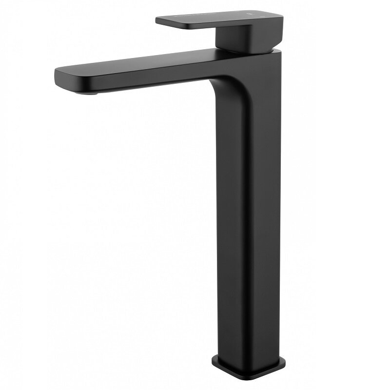 Изображение товара Современный черный матовый смеситель для раковины Wonzon & Woghand Arnie WW-691104-MB