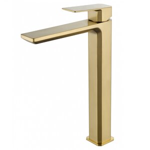 Изображение товара Смеситель для раковины Wonzon & Woghand Diamond WW-88239011-BG, цвет брашированное золото PVD