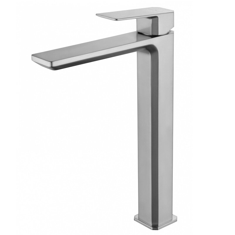 Изображение товара Смеситель для раковины Wonzon & Woghand Diamond никель брашированный 5 лет гарантия