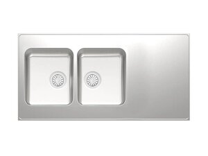 Изображение товара Мойка кухонная Alveus Stala A-Seven 1141925, 80 х 60 см, нержавеющая сталь