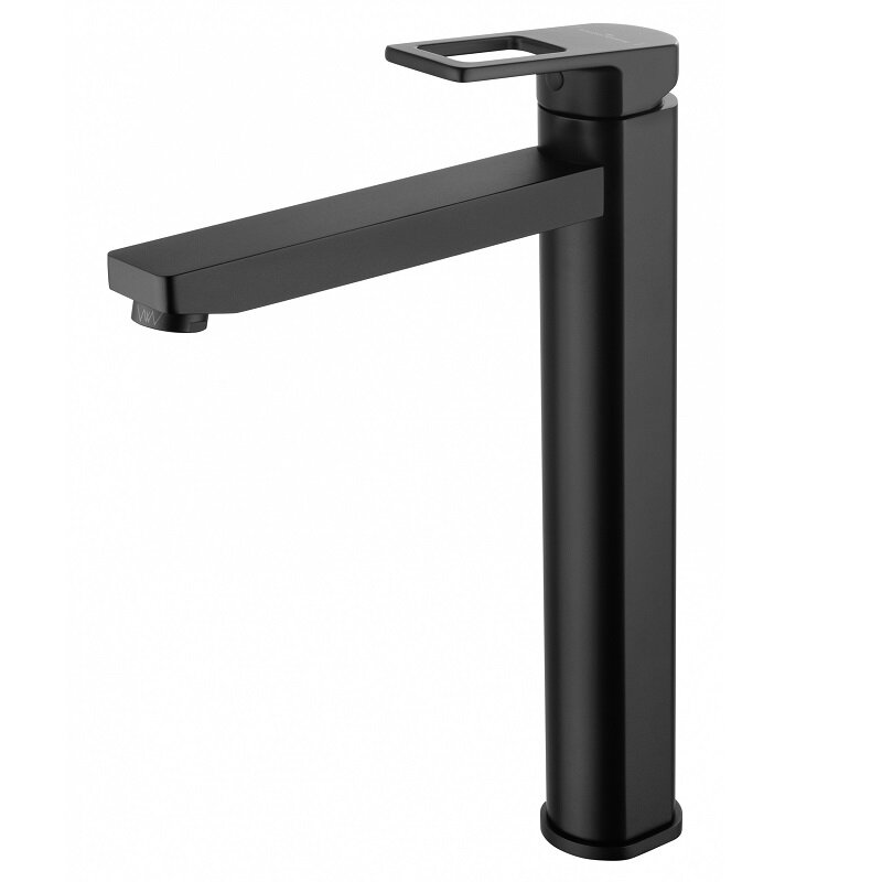 Изображение товара Смеситель для раковины Wonzon & Woghand Frame WW-88239010-MB, цвет черный матовый Изображение товара Смеситель для раковины Wonzon & Woghand Frame WW-88239010-MB, цвет черный матовый