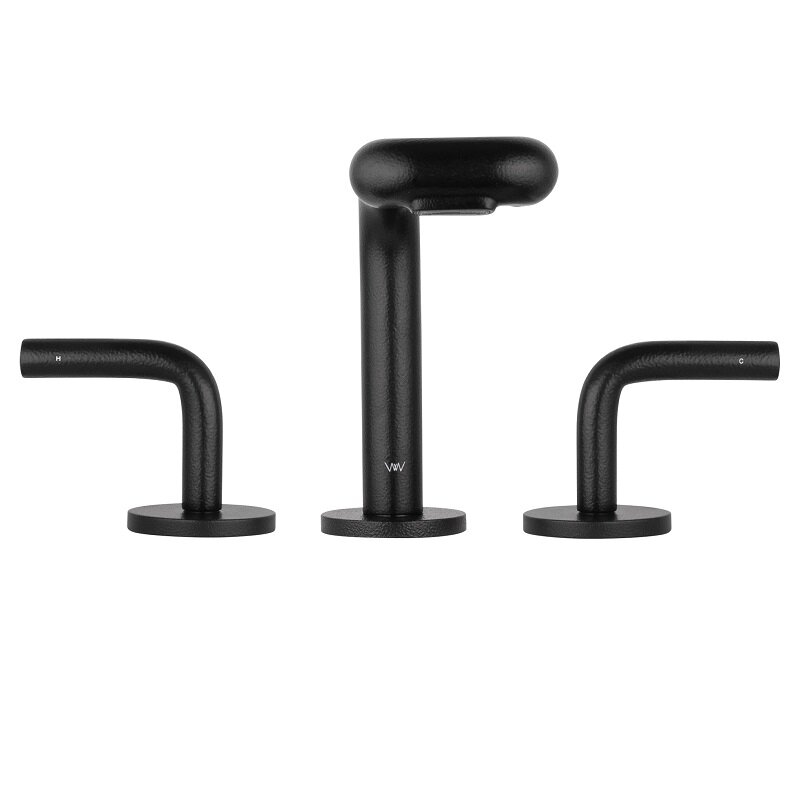 Изображение товара Смеситель для раковины Wonzon & Woghand Loop WW-131-00-508 черный матовый