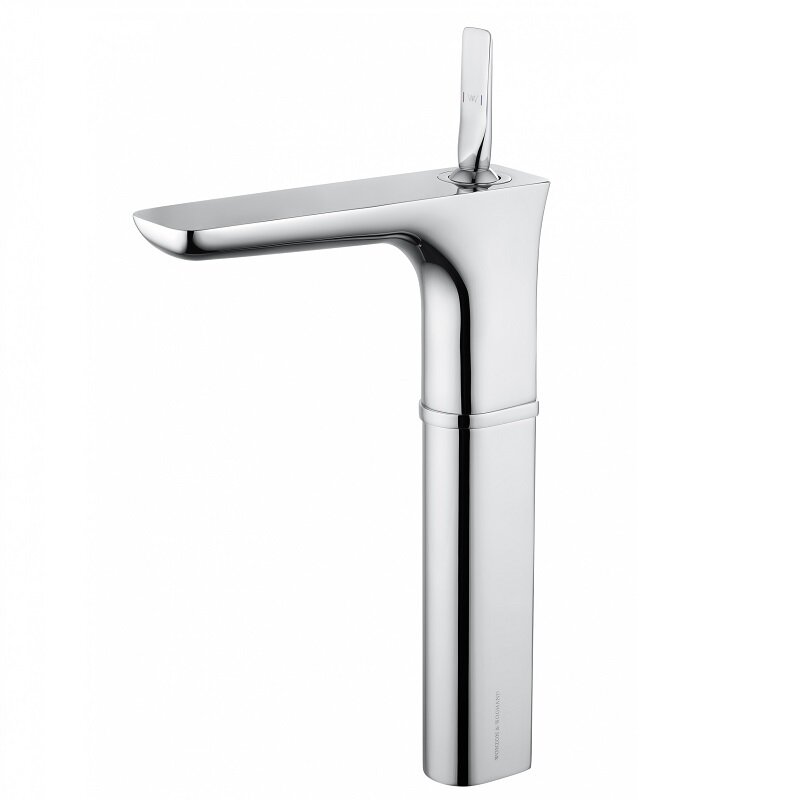 Изображение товара Смеситель для раковины Wonzon & Woghand Shark WW-48B1104-CR хром высокий однорычажный с системой пр