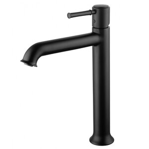 Изображение товара Смеситель для раковины Wonzon & Woghand Tor WW-88019073-MB, цвет черный матовый