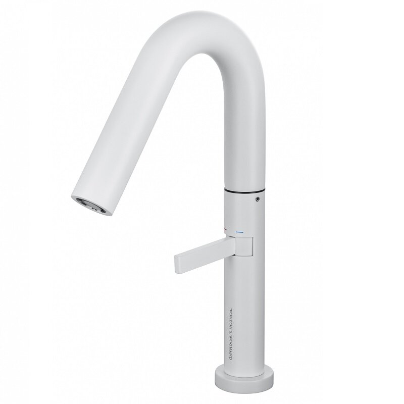 Изображение товара Смеситель для раковины Wonzon & Woghand WW-6068-MW белый матовый