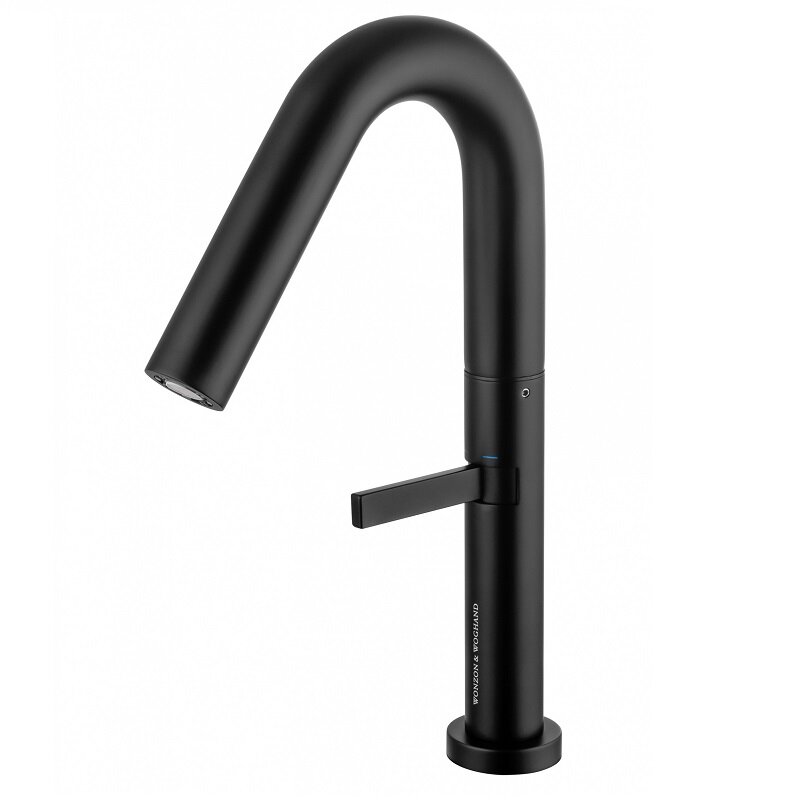 Изображение товара Смеситель для раковины Wonzon & Woghand WW-6068-MB черный матовый