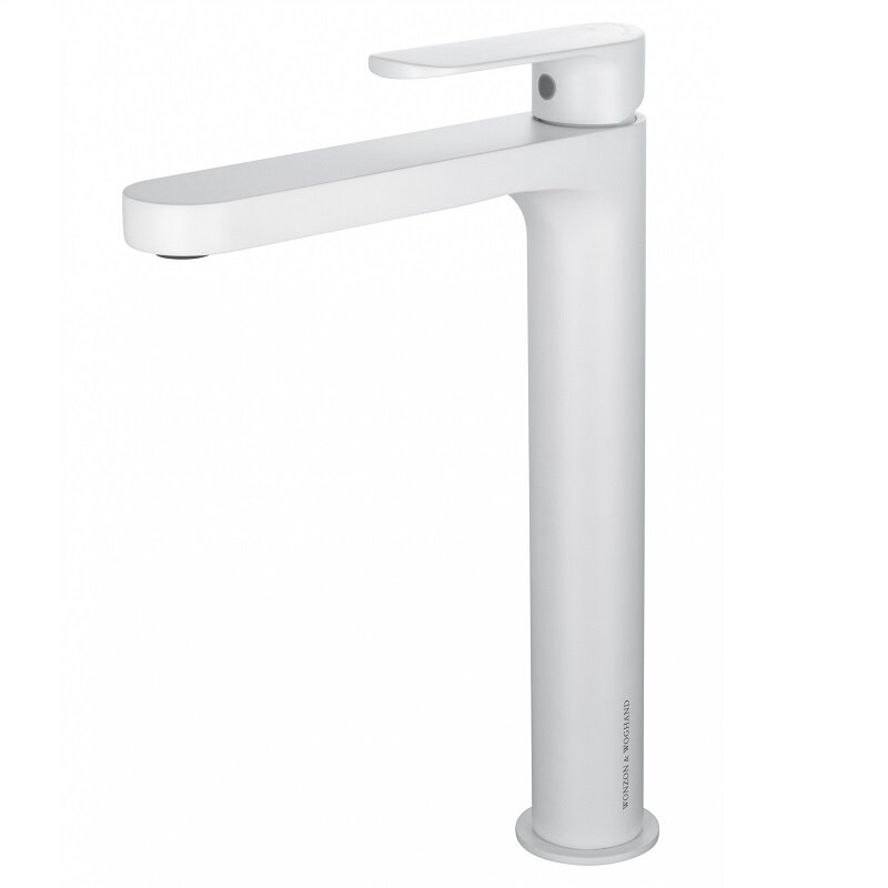 Изображение товара Смеситель для раковины Wonzon & Woghand WW-H1034-MW белый матовый