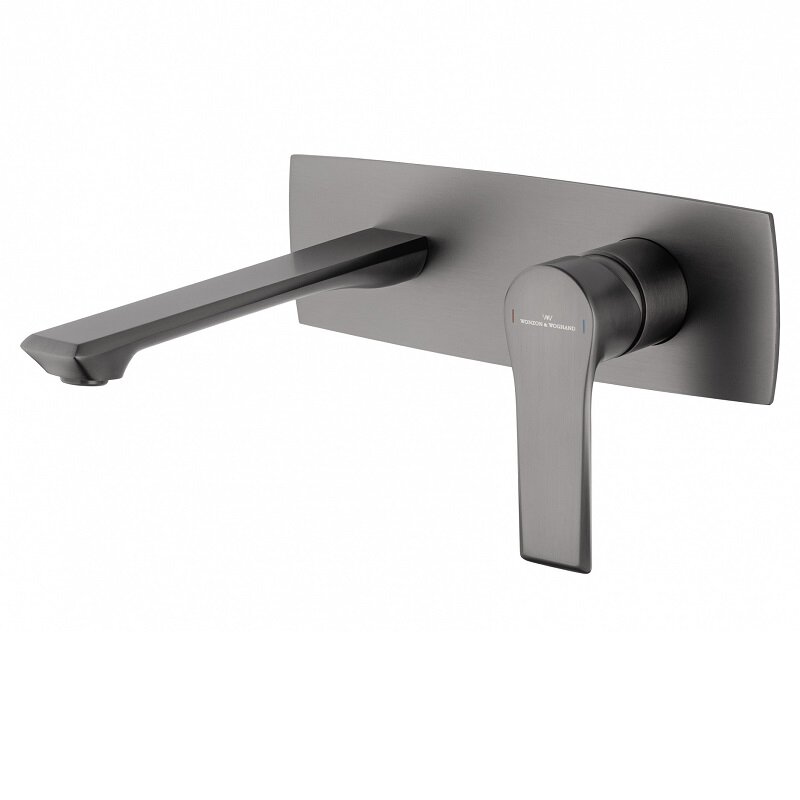 Изображение товара Встраиваемый смеситель для раковины Wonzon & Woghand Brilliant WW-88869079-BGM темный графит
