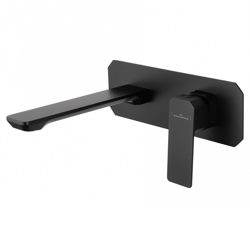Изображение товара Смеситель для раковины Wonzon & Woghand Diamond WW-88869011-MB черный матовый