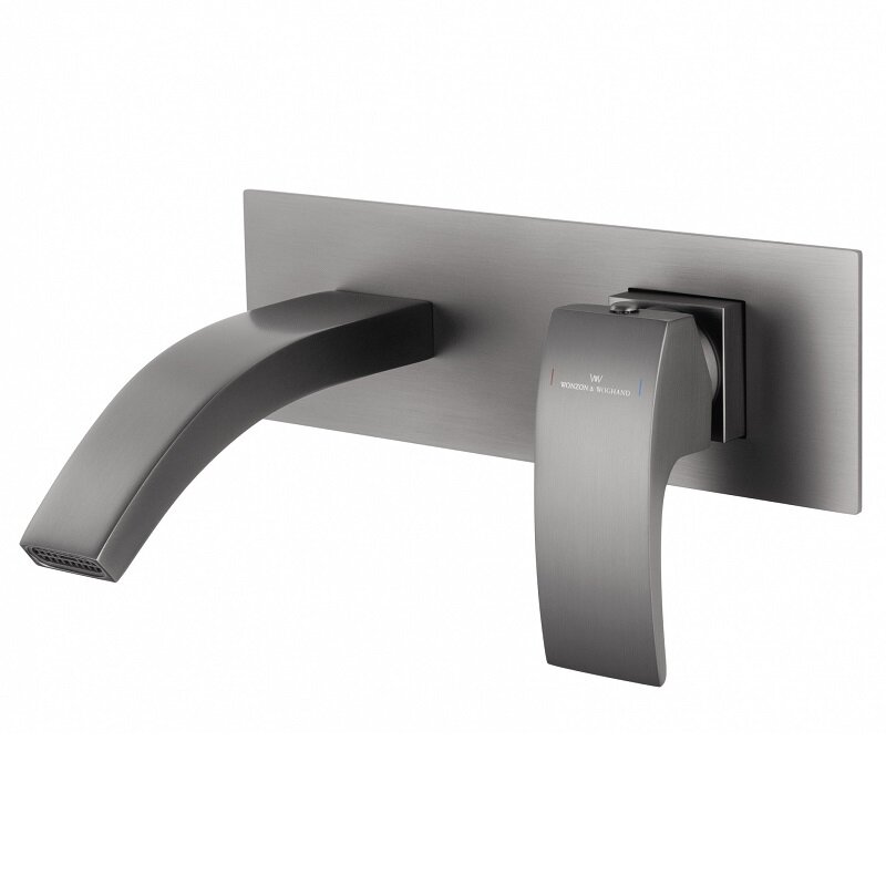 Изображение товара Встраиваемый смеситель для раковины Wonzon & Woghand Fit WW-88869009-BGM темный графит