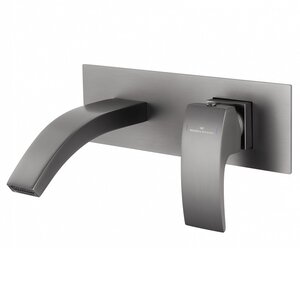 Изображение товара Встраиваемый смеситель для раковины Wonzon & Woghand Fit WW-88869009-BGM темный графит