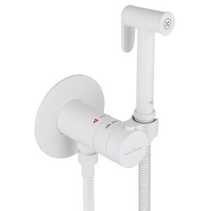 Изображение товара Гигиенический душ Wonzon & Woghand WW-88829909-MW, с термостатическим смесителем, цвет белый матовый