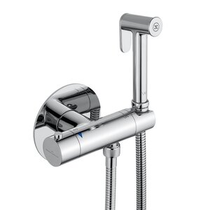 Изображение товара Гигиенический душ Wonzon & Woghand WW-88819902-CR, с термостатическим смесителем, цвет хром