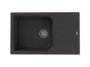 Изображение товара Мойка кухонная Alveus Record 40 1144466, 78 х 48 см, искусственный камень, угольная