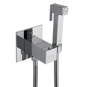 Изображение товара Гигиенический душ Wonzon & Woghand WW-88829910-CR, с термостатическим смесителем, цвет хром