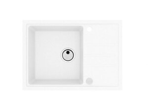 Изображение товара Мойка кухонная Alveus Intermezzo 40 1144965, 68 х 48 см, искусственный камень, белая
