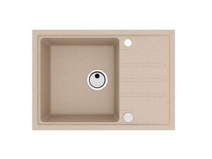 Изображение товара Мойка кухонная Alveus Intermezzo 40 1144966, 68 х 48 см, искусственный камень, бежевая