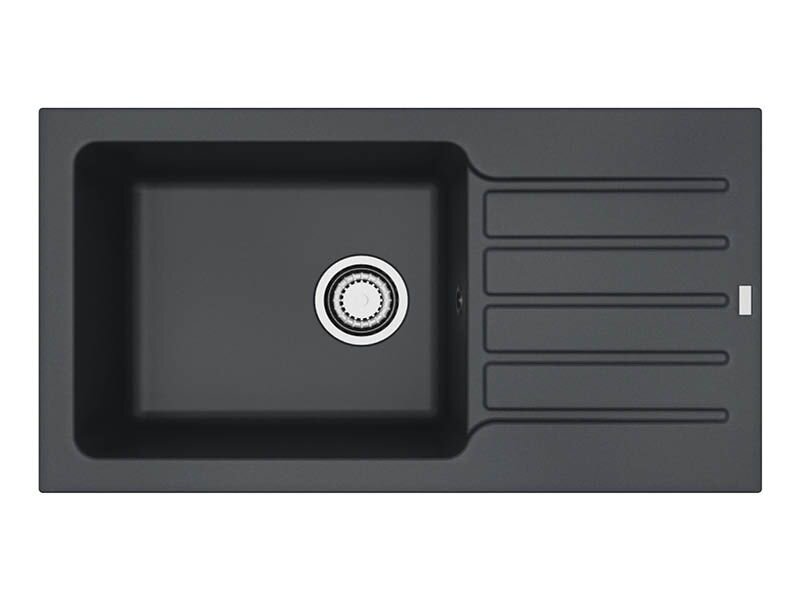 Изображение товара Alveus Niagara 90 1148032 кухонная мойка из GRANITAL 775x430 мм черная