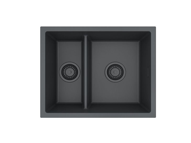 Изображение товара Alveus Omni 50 1150071 мойка кухонная черный матовый GRANITAL 55x45 см Изображение товара Alveus Omni 50 1150071 мойка кухонная черный матовый GRANITAL 55x45 см