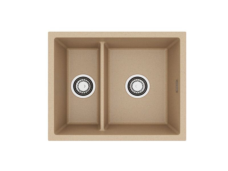 Изображение товара Кухонная мойка Alveus Omni 50 1150068 из искусственного гранита, бежевый, 55х45 см
