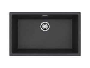 Изображение товара Alveus Omni 40 1150063 кухонная мойка из GRANITAL 75x45 см глубокий черный