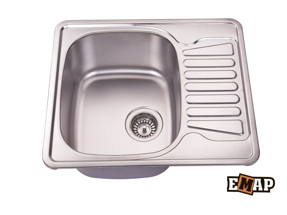 Изображение товара Мойка кухонная Емар ЕМ-5848, глянцевая