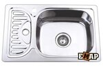 Мойка кухонная Емар ЕМ-305A, матовая/глянцевая - фото 1