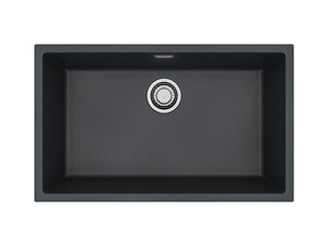 Изображение товара Мойка кухонная Alveus Omni 40 1150062, 75 х 45 см, искусственный камень, угольная