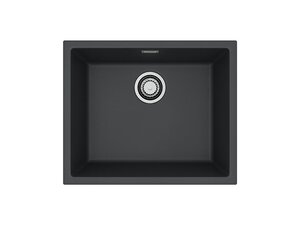 Изображение товара Мойка кухонная Alveus Omni 30 1150056, 55 х 45 см, искусственный камень, цвет черный глубокий