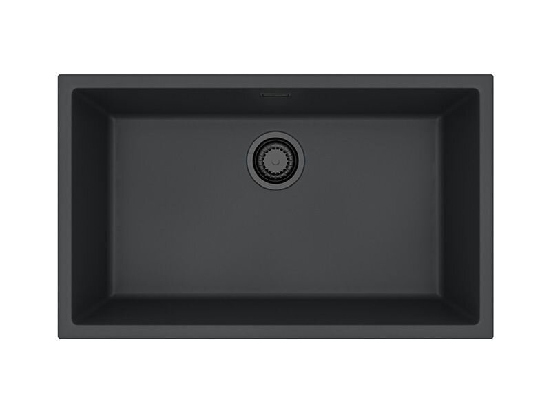 Изображение товара Alveus Omni 40 1150064 мойка кухонная черная матовая 75x45 см GRANITAL