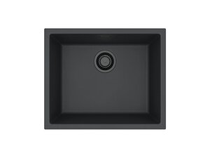 Изображение товара Alveus Omni 30 1150057 мойка кухонная черная гранитоподобная GRANITAL 550x450 мм