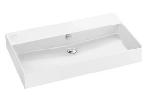 Изображение товара Раковина Jacob Delafon Vivienne EXBI102-00 80 см фарфор белая современная подвесная