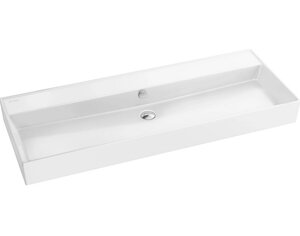 Изображение товара Раковина Jacob Delafon Vivienne EXBK102-00, 120 см, фарфор, белая