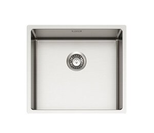 Изображение товара Мойка кухонная Alveus Nox 40 1149925, 49 х 44 см, нержавеющая сталь брашированная