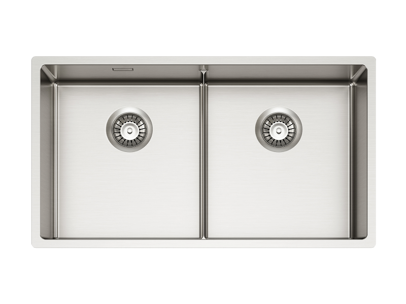 Изображение товара Мойка кухонная Alveus Nox 80 1149928, 76,2 х 44 см, нержавеющая сталь брашированная