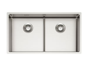 Изображение товара Мойка кухонная Alveus Nox 80 1149928, 76,2 х 44 см, нержавеющая сталь брашированная