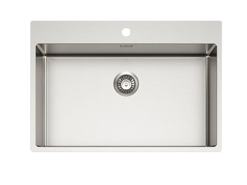 Изображение товара Мойка кухонная Alveus Nox 130 1149938 1 чаша, брашированная сталь