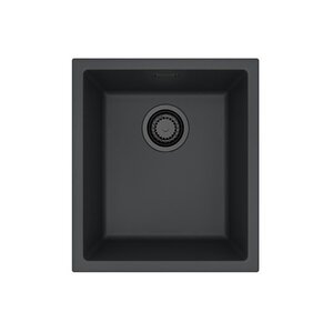 Изображение товара Мойка кухонная Alveus Omni 10 1150043, 40 х 45 см, искусственный камень, Black Edition
