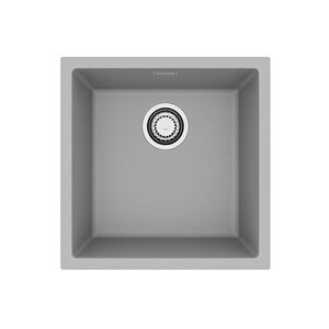 Изображение товара Мойка кухонная Alveus Omni 20 1150045, 45 х 45 см, искусственный камень, цвет бетон