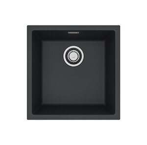 Изображение товара Мойка кухонная Alveus Omni 20 1150049, 45 х 45 см, искусственный камень, цвет черный глубокий