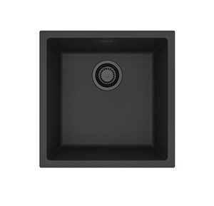 Изображение товара Мойка кухонная Alveus Omni 20 1150050, 45 х 45 см, искусственный камень, Black Edition