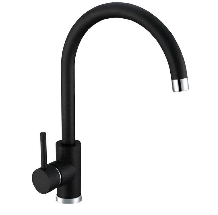 Изображение товара Смеситель Alveus Genesis Kati 1129177, для кухонной мойки, черный