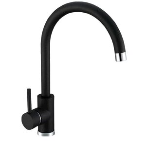 Изображение товара Смеситель Alveus Genesis Kati 1129177, для кухонной мойки, черный